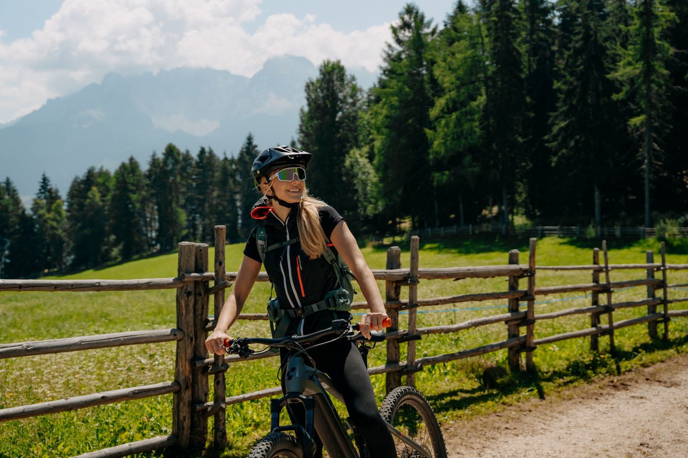 Mit dem E-Bike auf der Alm