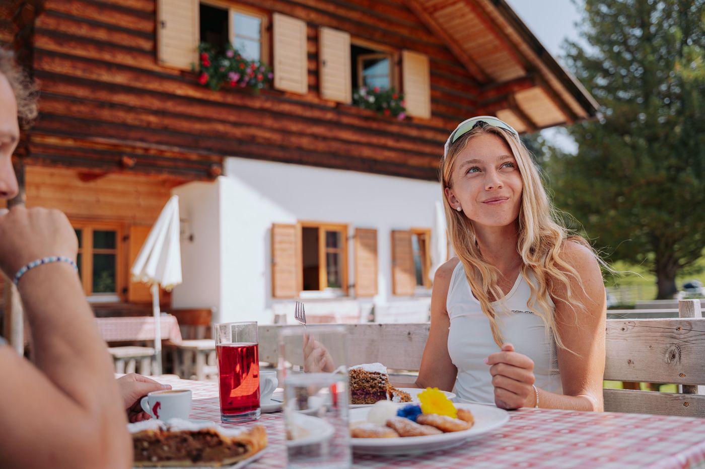 Kuchen auf der Almhütte