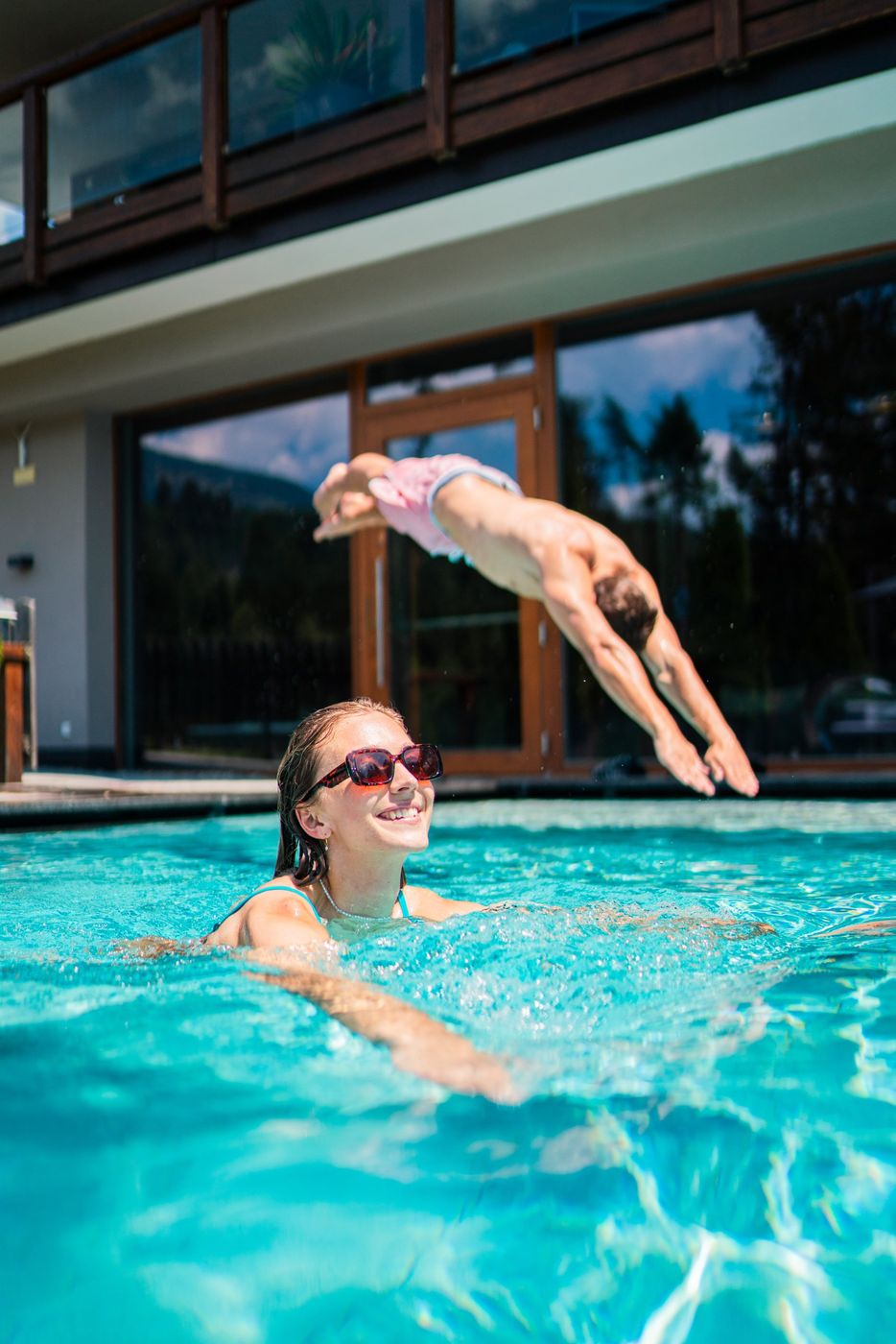 Am Hotelpool