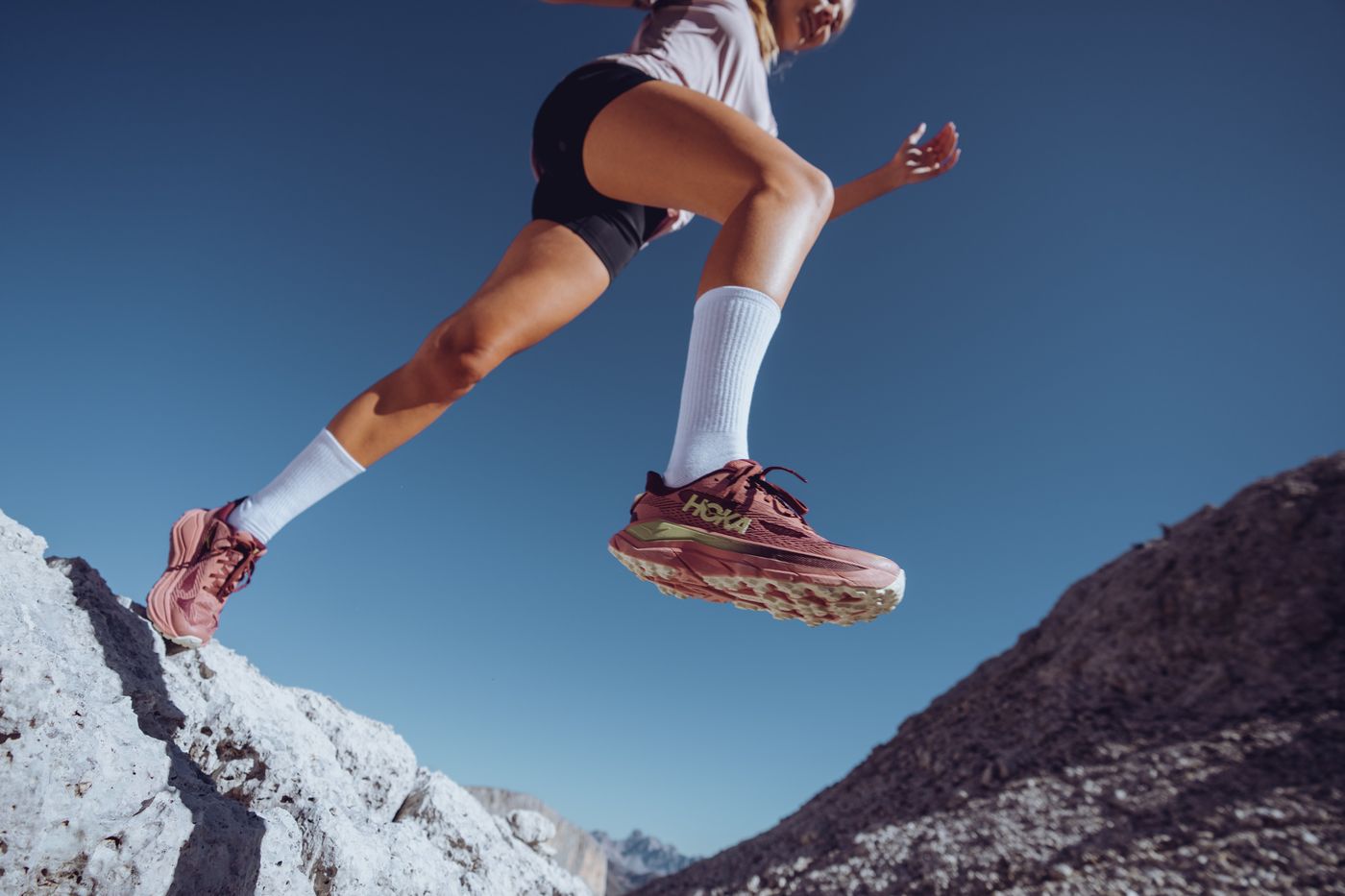 Trailrunning auf Felsen